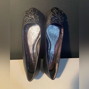 Simply Vera Mariposa Ballet Flats Black New in Box Size 8.5